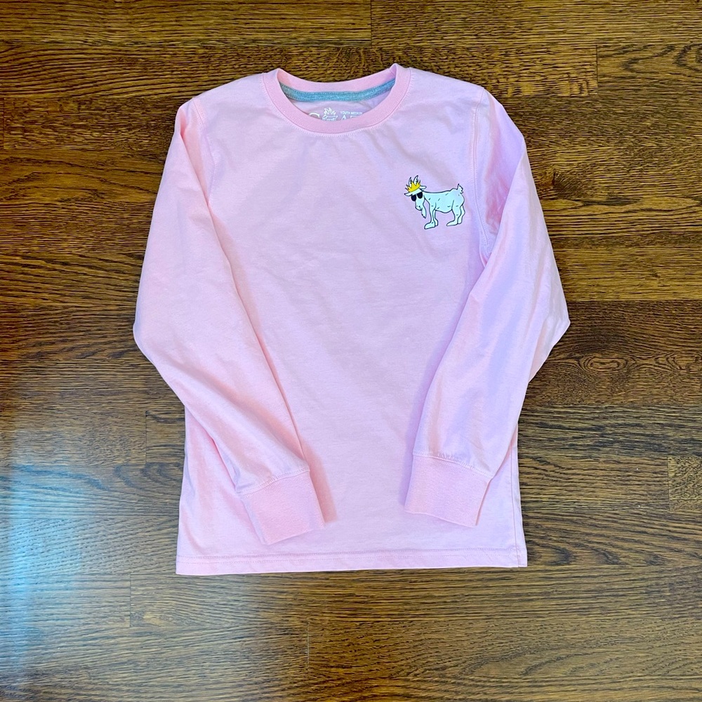 GOAT long sleeve t-shirt - size youth medium